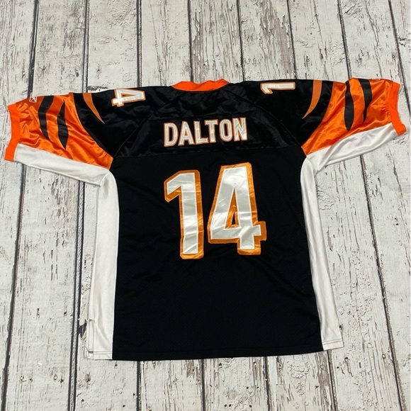 Andy Dalton Cincinnati Bengals Reebok Stitched NFL Football Jersey - Picture 2 of 9